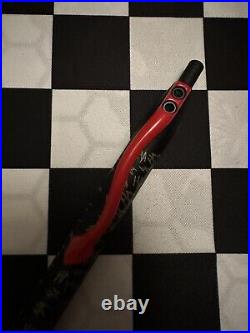 Michael Zieba Devil's Tail Custom Titanium DLC Pen with Joker (Batman) Engraving