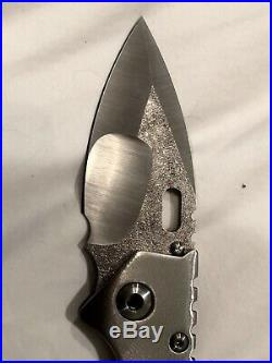 Mick Strider Custom AR. 75 Folding Knife