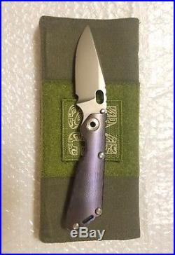 Mick Strider Custom Knife SNG Rare Knives