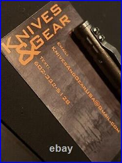Mick Strider Custom Knife SNG, Strider Knife, Brand New with Case
