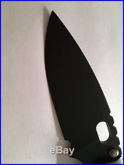 Mick Strider Custom Knife, Small Titanium Folder