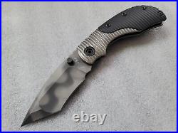 Mick Strider Custom MSC Nightmare Yeti Grind RCC, Urban Camo Coating, Knife