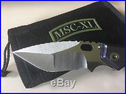 Mick Strider Custom XL Hand Textured Frame Knives Knife SMF SNG AR JIBBLE STUB