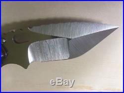 Mick Strider Custom XL Hand Textured Frame Knives Knife SMF SNG AR JIBBLE STUB