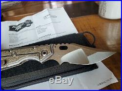 Mick Strider Custom XL Nightmare grind folding knife