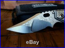 Mick Strider Custom XL Nightmare grind folding knife