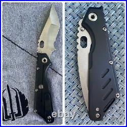 Mick Strider Customs MSC Custom XL Folding Knife Stealth Nightmare Hand Grind