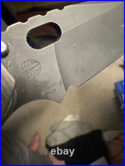 Mick Strider Knives SMF MSC Custom