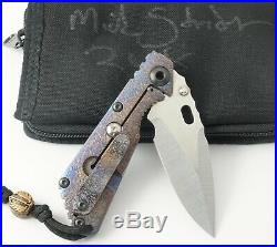 Mick Strider MSC Custom SnG Dagger Grind CC Concealed Carry Dragon Spine