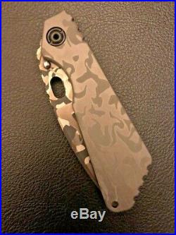 Mick Strider SMF Knife CCKS California Custom Knife Show Hurricane Camo NEW EDC