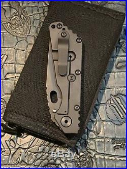 Mick Strider Stealth SMF (latest), Strider Knives, Very RARE Limited Edition Run