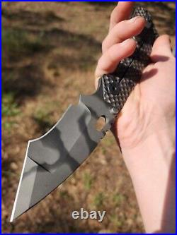 Mick Strider Vintage Custom DGG XL Nightmare Grind Yeti MSC Knives