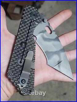 Mick Strider Vintage Custom DGG XL Nightmare Grind Yeti MSC Knives