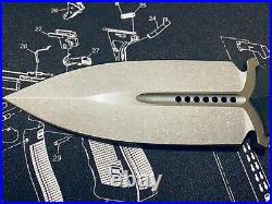Microtech Borka SBD Dagger Stonewashed M390 (201-10), BRAND NEW! RARE