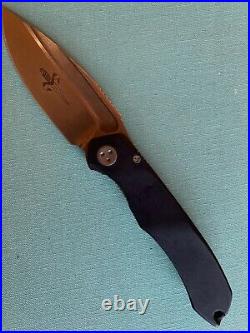 Microtech Marfione Anax S/n # 107 & Coa For Auction No Reserve