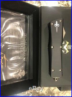 Microtech Marfione Combat Trodoon Interceptor Bronzed Two-tone Apoc With Ringed HW