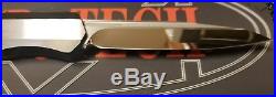 Microtech Marfione Custom Cypher mirror polish blade 2 tone Royalloy handle #009