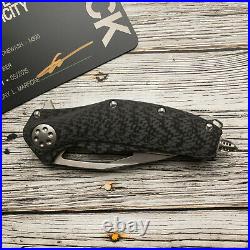 Microtech Marfione Matrix extremely rare Folding Knife M390/CF