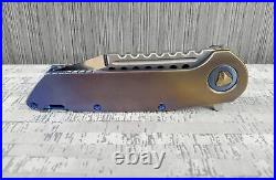 Microtech Marfione Warhound M390 Mirror Polish Custom Folding Pocket Knife USA