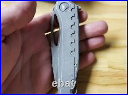 Microtech Sigil MK6 Titanium Apocolyptic No Serrations