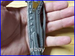 Microtech Sigil MK6 Titanium Apocolyptic No Serrations