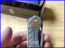 Microtech Sigil MK6 Titanium Apocolyptic No Serrations