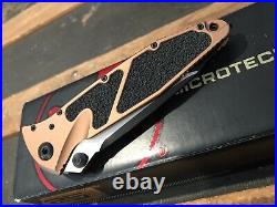 Microtech Socom Elite T/E Tan standard Manual Folder Pocket Knife 161-1 TA