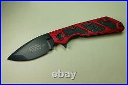 Microtech Strider D. O. C. Flipper knife Red DLC DOC