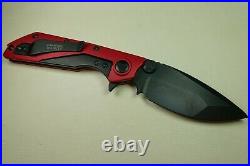 Microtech Strider D. O. C. Flipper knife Red DLC DOC