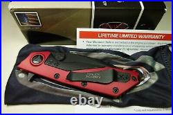 Microtech Strider D. O. C. Flipper knife Red DLC DOC