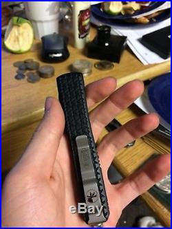 Microtech Ultratech Tri-Grip Black