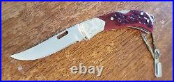 Mike Allen Whiskers Handmade Lock Back Folding Knife