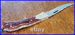 Mike Allen Whiskers Handmade Lock Back Folding Knife