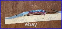 Mike Allen Whiskers Handmade Lock Back Folding Knife