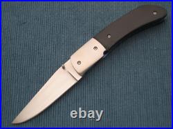 Mike Dilluvio Custom Black G10 Liner-Lock Folding Knife