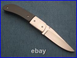 Mike Dilluvio Custom Black G10 Liner-Lock Folding Knife
