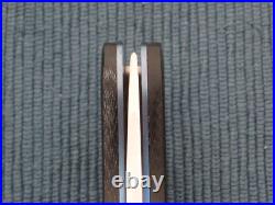 Mike Dilluvio Custom Black G10 Liner-Lock Folding Knife