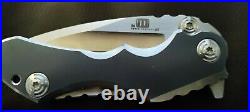 Mikkel Willumsen Tyran Folding Knife Titanium Framelock Custom Flipper Beast