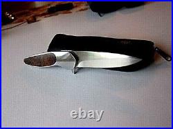 Mint Pre Owned Custom A Gent's Flipper Folder Knife by J. D. Van Deventer