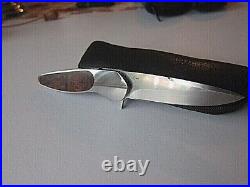 Mint Pre Owned Custom A Gent's Flipper Folder Knife by J. D. Van Deventer