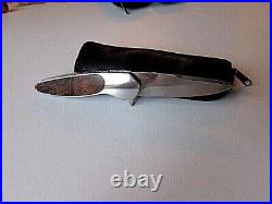 Mint Pre Owned Custom A Gent's Flipper Folder Knife by J. D. Van Deventer