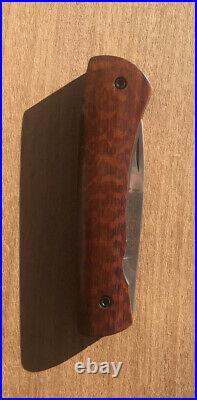 Mint Robert Bob Kramer Limited Custom Mini Folder Picnic Pocket Knife Snakewood