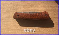 Mint Robert Bob Kramer Limited Custom Mini Folder Picnic Pocket Knife Snakewood