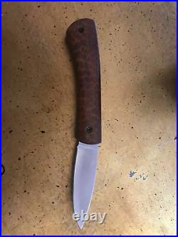 Mint Robert Bob Kramer Limited Custom Mini Folder Picnic Pocket Knife Snakewood