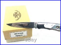 Moki MK-610AB Serapis Mother of Pearl Insert Lock-Back Folding Knife withBox