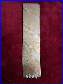 Mokume Gane 3 Color Twist Bar