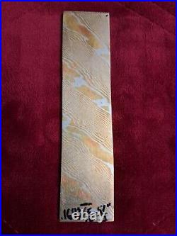 Mokume Gane 3 Color Twist Bar