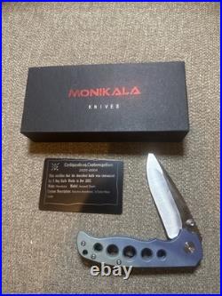 Monikala Custom Titanium Folding Knife
