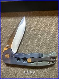 Monikala Custom Titanium Folding Knife