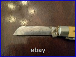 Moore Maker Inc. Matador, TX. LG. Stockman 5302 knife in very good condition